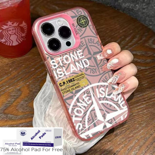 Stone logo silicone case - logo,